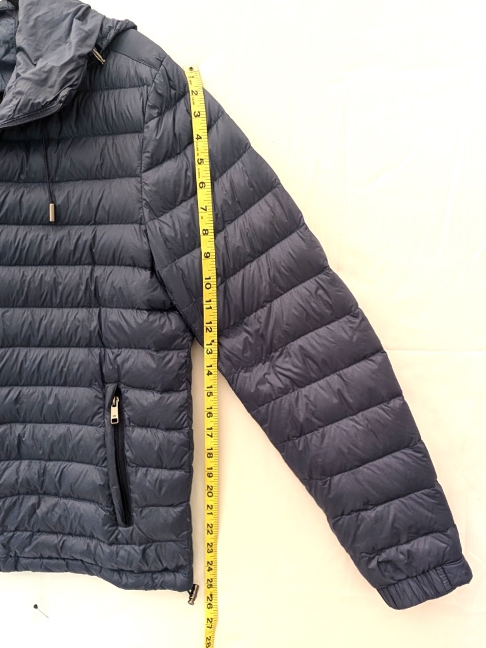 Zara Mens Puffer Jacket with Hood - Picture 6 of 12